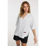 oversized baseball shirt BENNIE (R2602944911) white