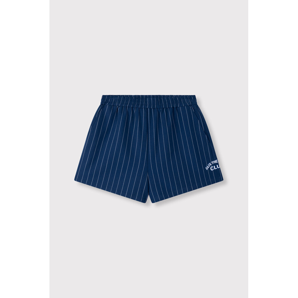 ALIX clean striped shorts (2602159550). night blue