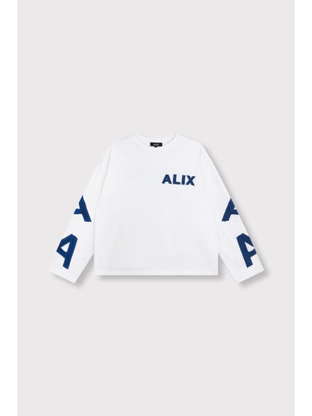 ALIX patch longsleeve t-shirt (2602879605) soft white