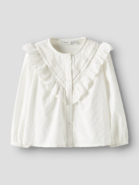 name it NMFTASHJA LS SHIRT 13251619 Cloud Dancer