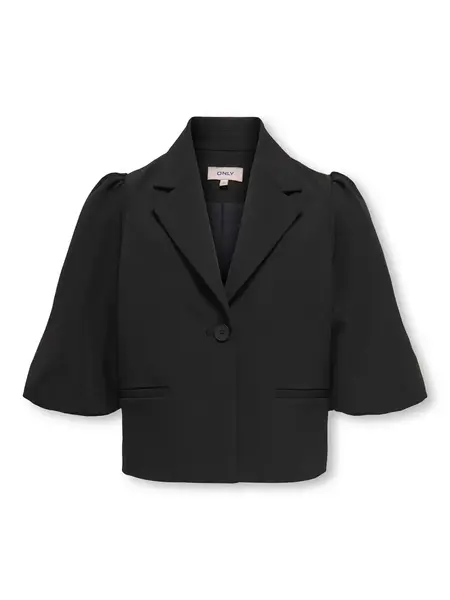 KIDS ONLY KOGKIRA PUFF SLEEVE S/S BLAZER CS TLR 15375844 Black
