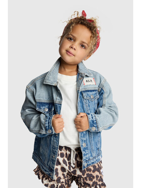 ALIX mini colour block denim jacket 62603470452