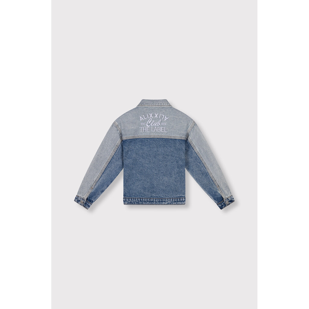 ALIX mini colour block denim jacket 62603470452