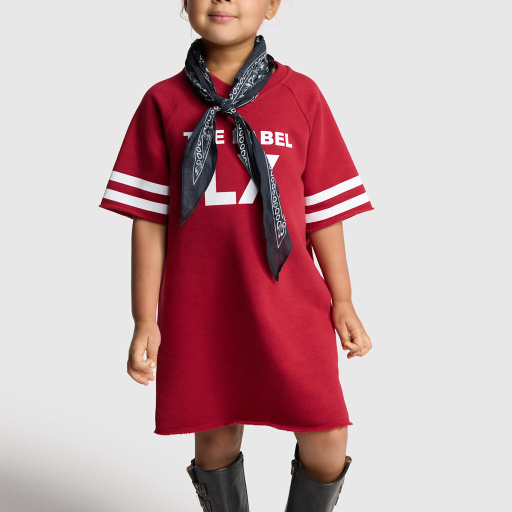 ALIX mini sporty sweat dress 62603373503  cerise