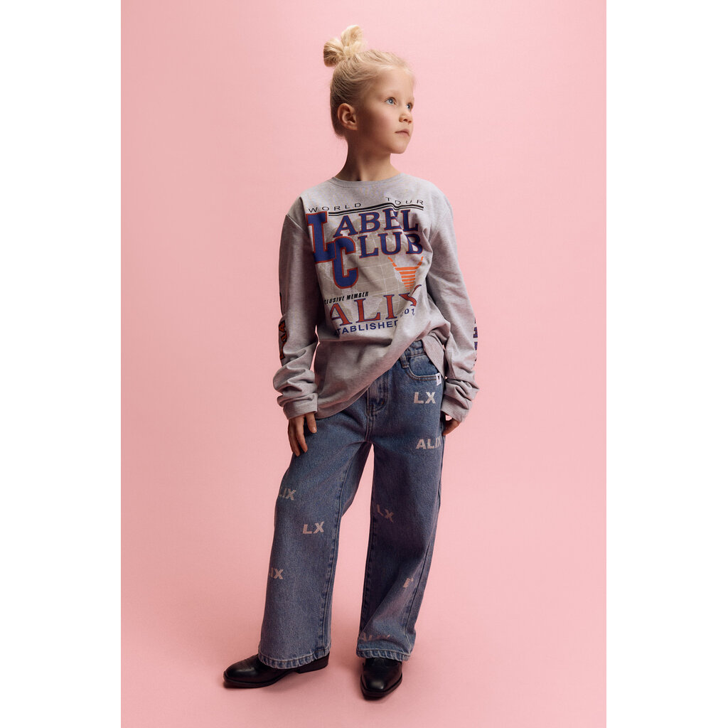 ALIX mini wide leg denim pants 62603170450