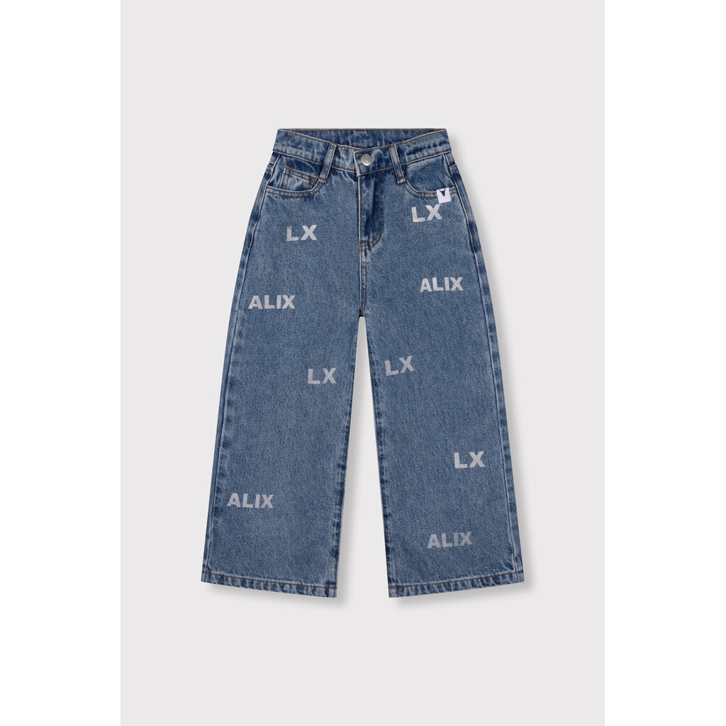 ALIX mini wide leg denim pants 62603170450