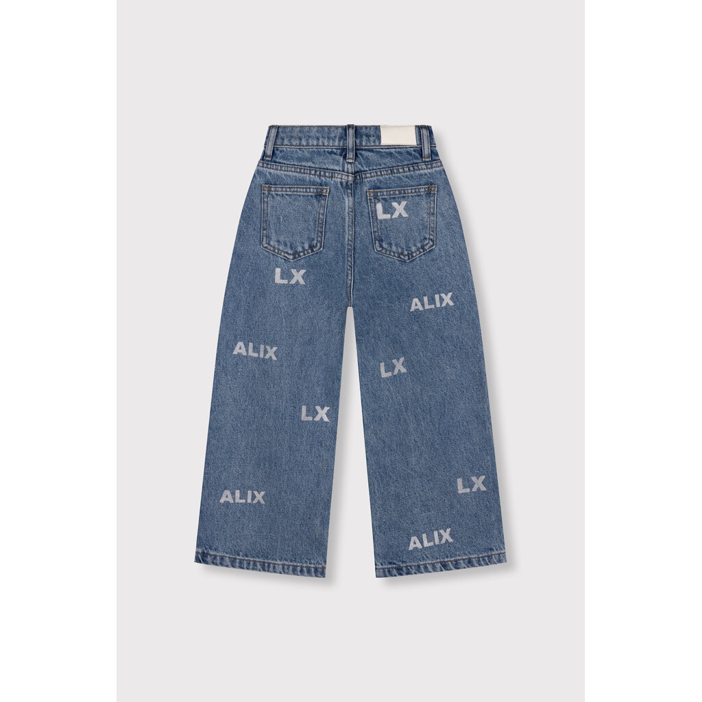 ALIX mini wide leg denim pants 62603170450