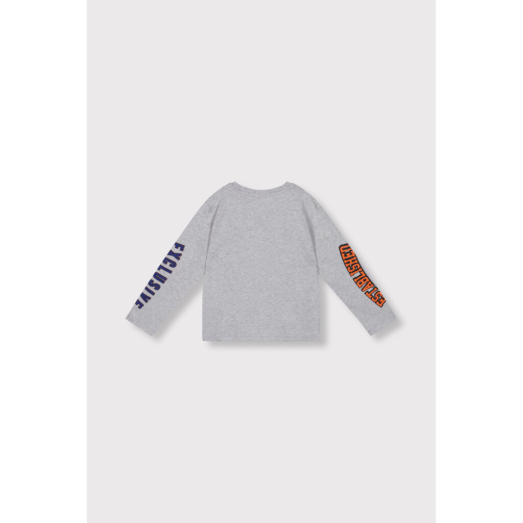 ALIX mini fancy artwork long sleeve 62603879492 light grey melange