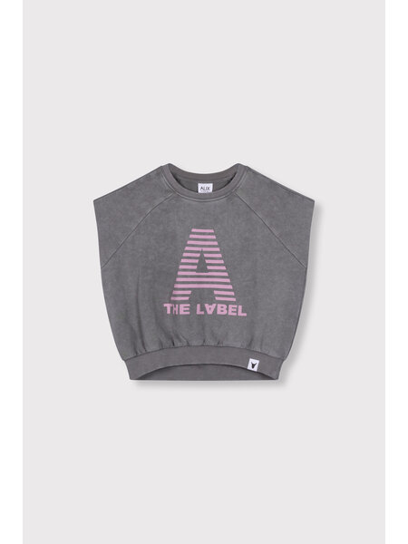 ALIX mini sleeveless sweat 62603878487 CHARCOAL GREY