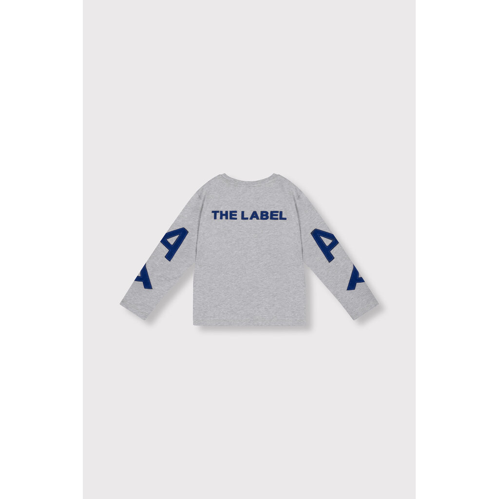 ALIX mini patches long sleeve 62603879493 light grey melange