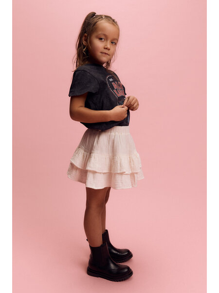 ALIX mini crinkle skirt 62603217468 soft white