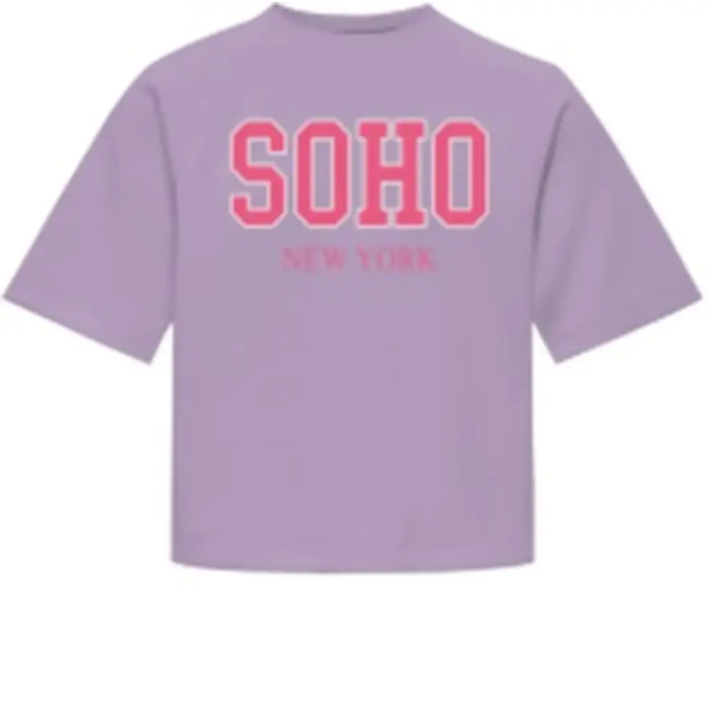 KIDS ONLY KOGDITTA LIFE SOHO S/S UB CS SWT 15375847 Orchid Bloom SOHO New York/Tiger Lily