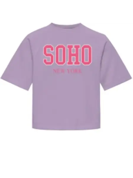 KIDS ONLY KOGDITTA LIFE SOHO S/S UB CS SWT 15375847 Orchid Bloom SOHO New York/Tiger Lily