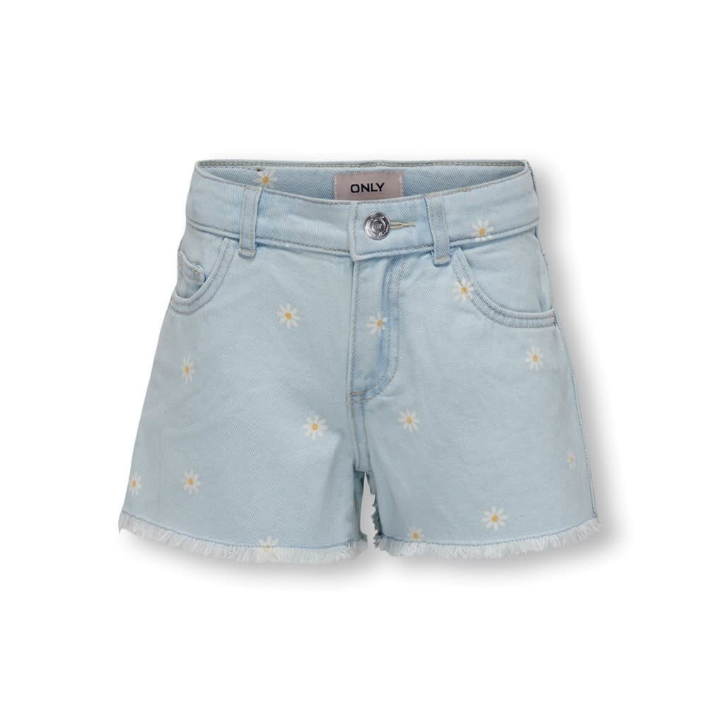 KIDS ONLY KOGROBYN DAISY SHORTS BJ 15302364 Light Blue Denim
