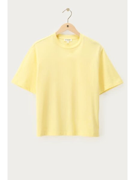 Oversized basic T-shirt MJ15543 Geel