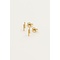  Studs twee staafjes MJ04760 Goud