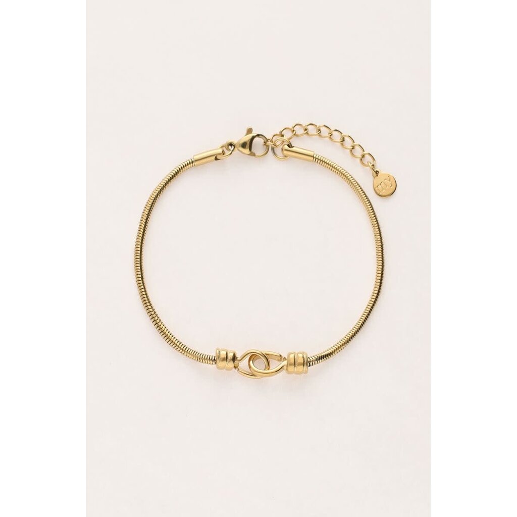 Armband vintage connected MJ11235 Goud