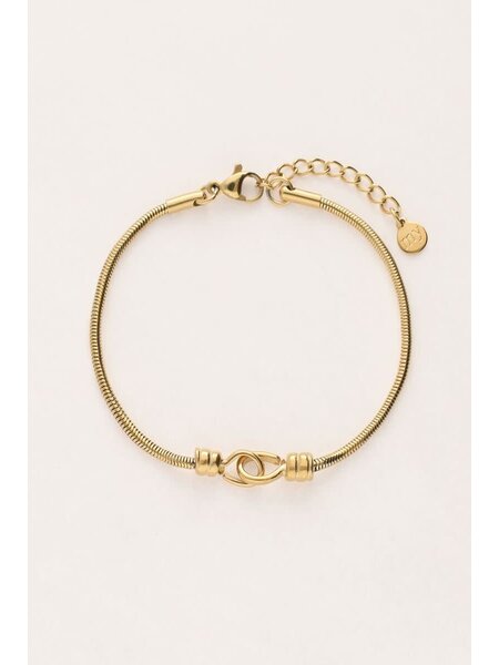 Armband vintage connected MJ11235 Goud