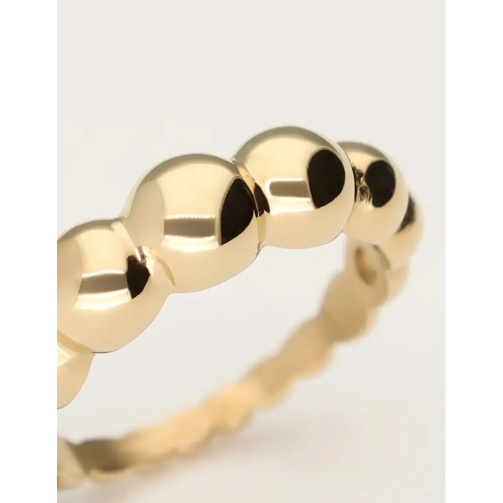 Ring bubble MJ11538 Goud