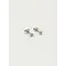  Earstud mini rose MJ12092 Silver