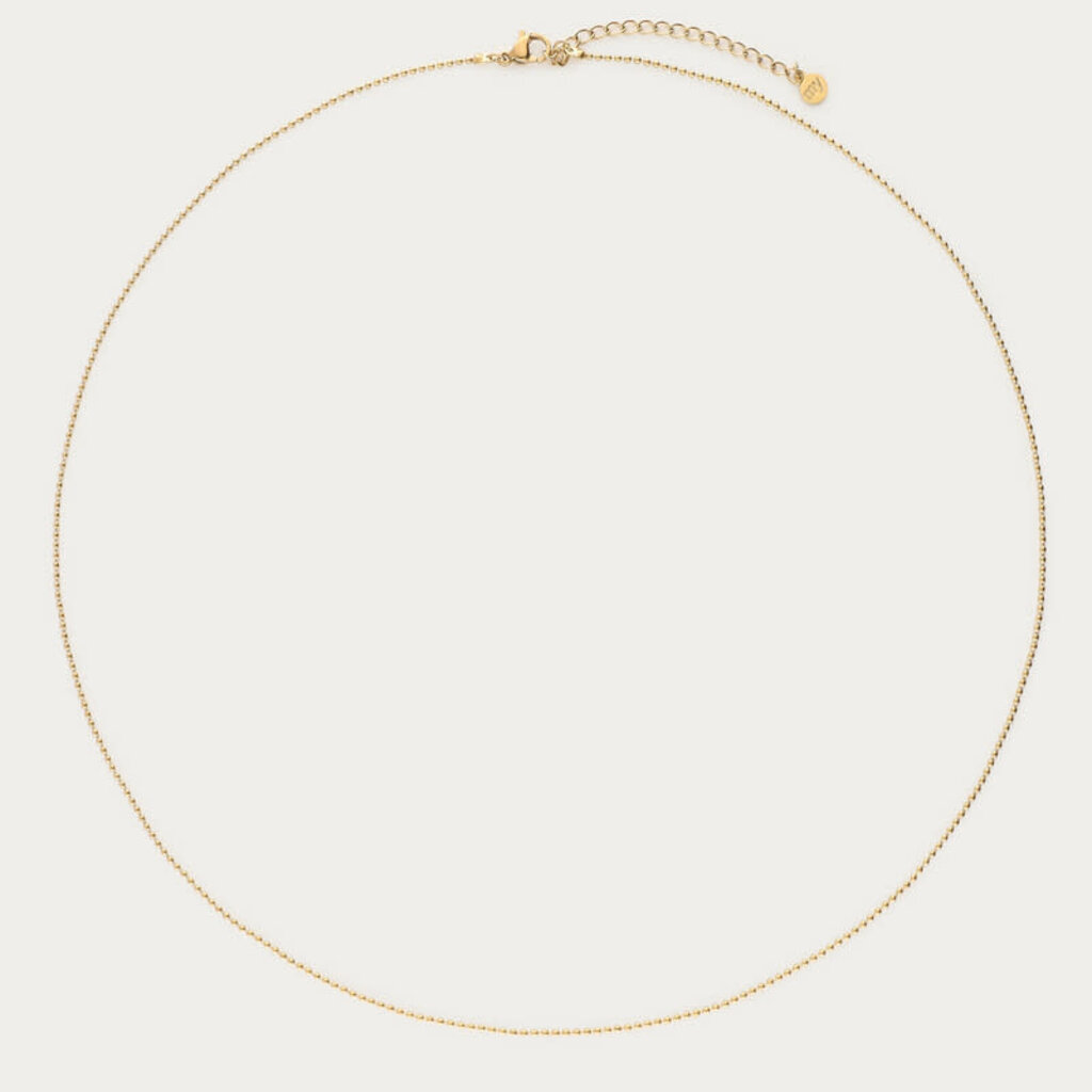 Necklace basic love long MJ15331 Gold
