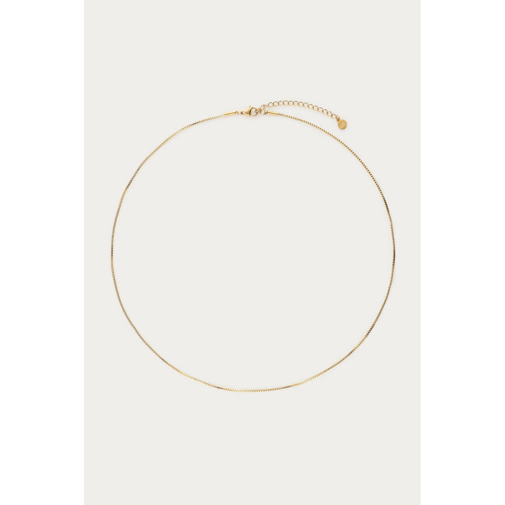 Ketting basic love short MJ15332 Goud