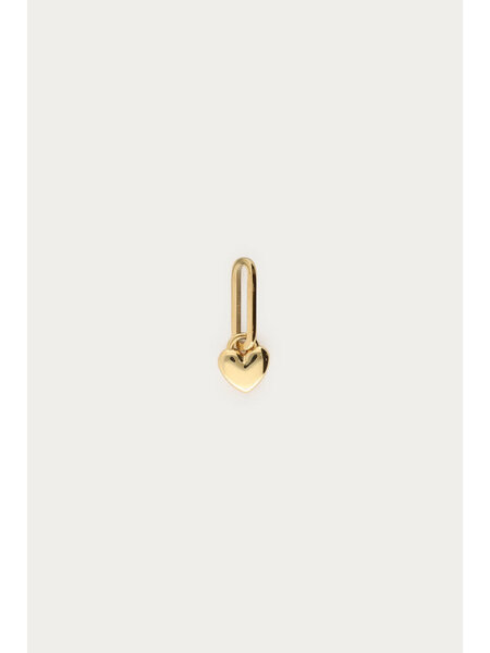 Charm valentine chubby heart MJ15326 Gold