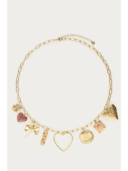 Necklace charms bocha MJ13754 Gold