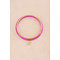  Bangle set thin fuchsia MJ15846 Gold
