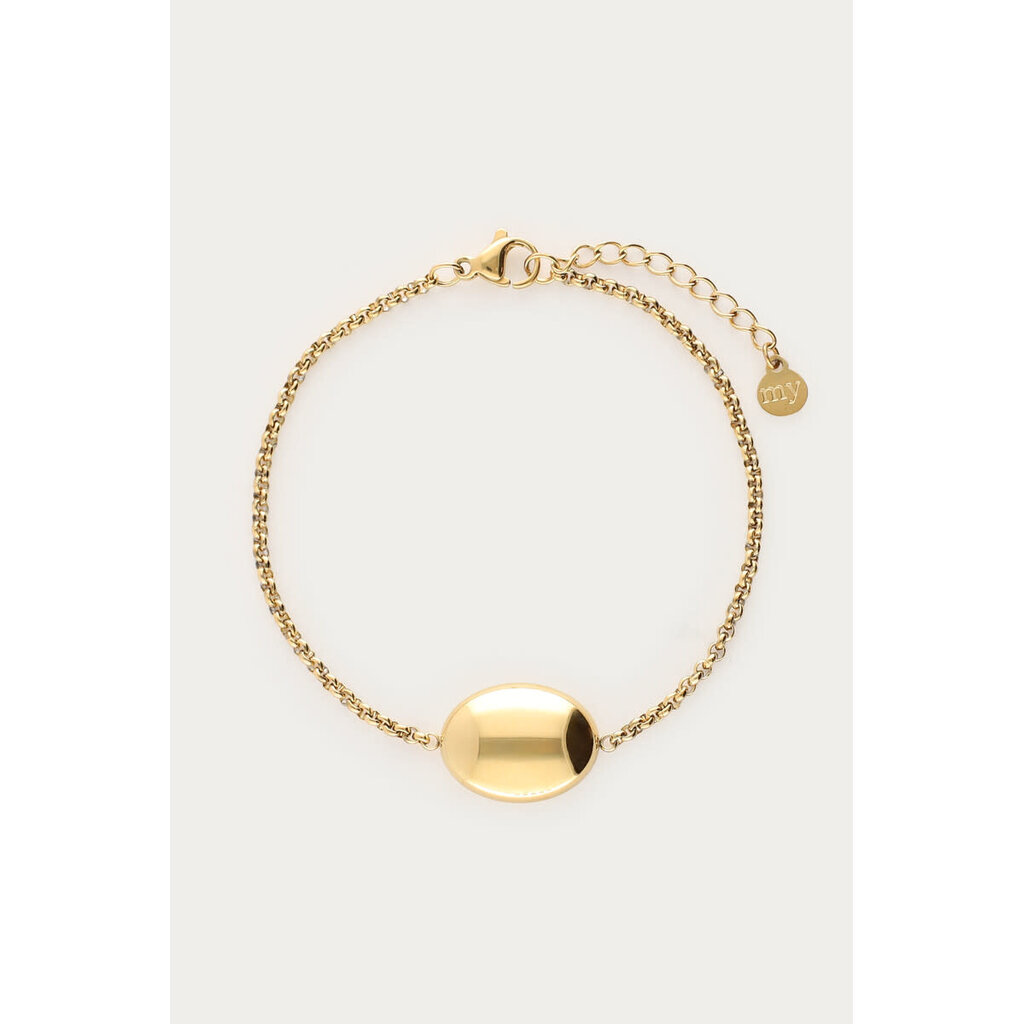 Armband round  MJ14143 Goud