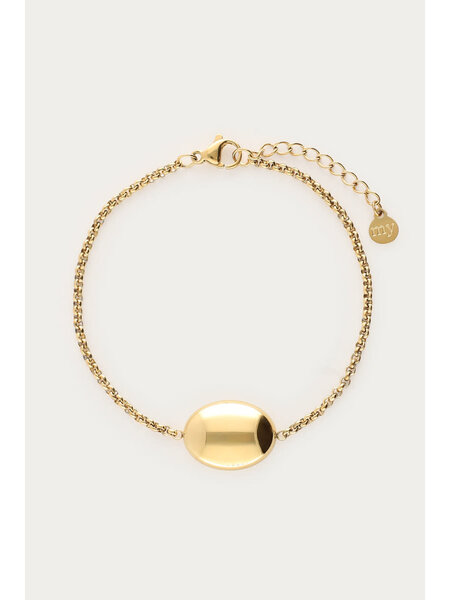 Armband round  MJ14143 Goud