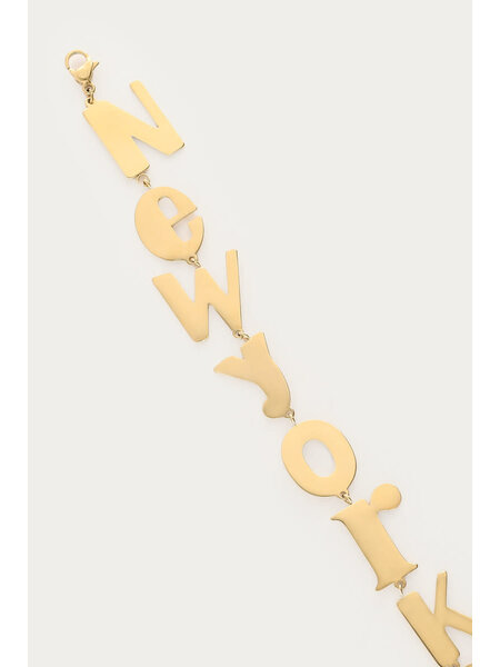 Armband New York MJ14115 Goud