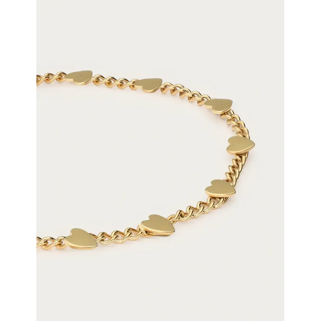 Bracelet chain heart MJ14681 Gold