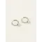  Earring with heart MJ07889 Silver
