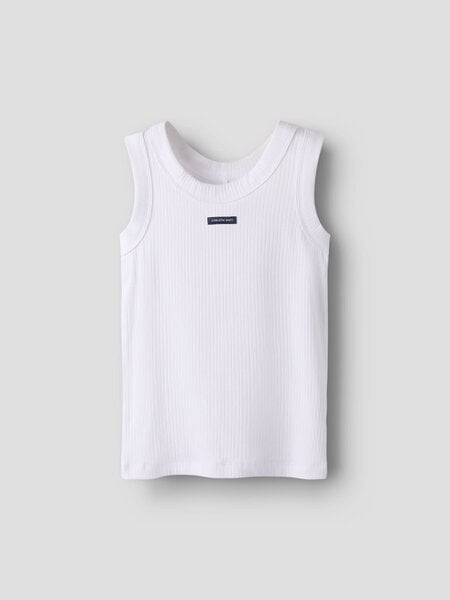 name it NKFFLYRA SL SLIM TOP 13254491 Bright White