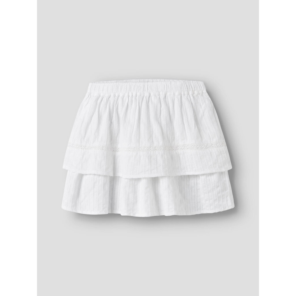 name it NKFFATIDIASING SKIRT 13254751 Bright White