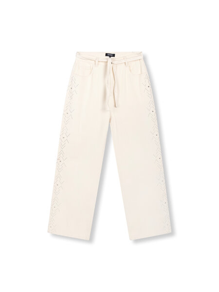 REFINED studs denim pants PAYTON (R2603178946) creamy white