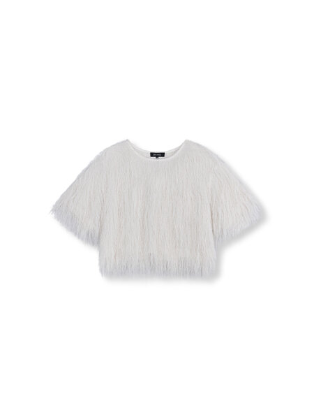 REFINED cropped fringes blouse FAYENNA (R2603756905) white