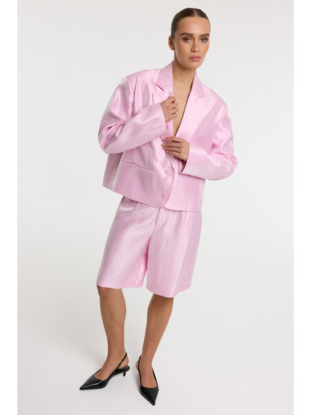 REFINED relaxed bermuda shorts PUMA (R2603161941) soft pink