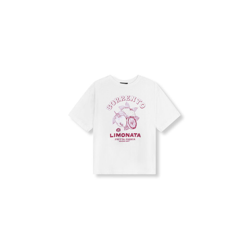 REFINED oversized t-shirt MAGGY (R2603711977) white