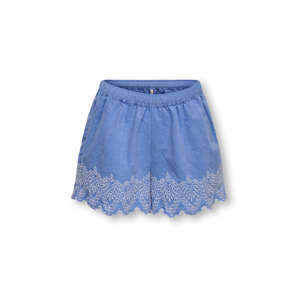 KIDS ONLY KOGTULUM EMB SHORTS WVN 15370055 Blue Bonnet Bright White EMB