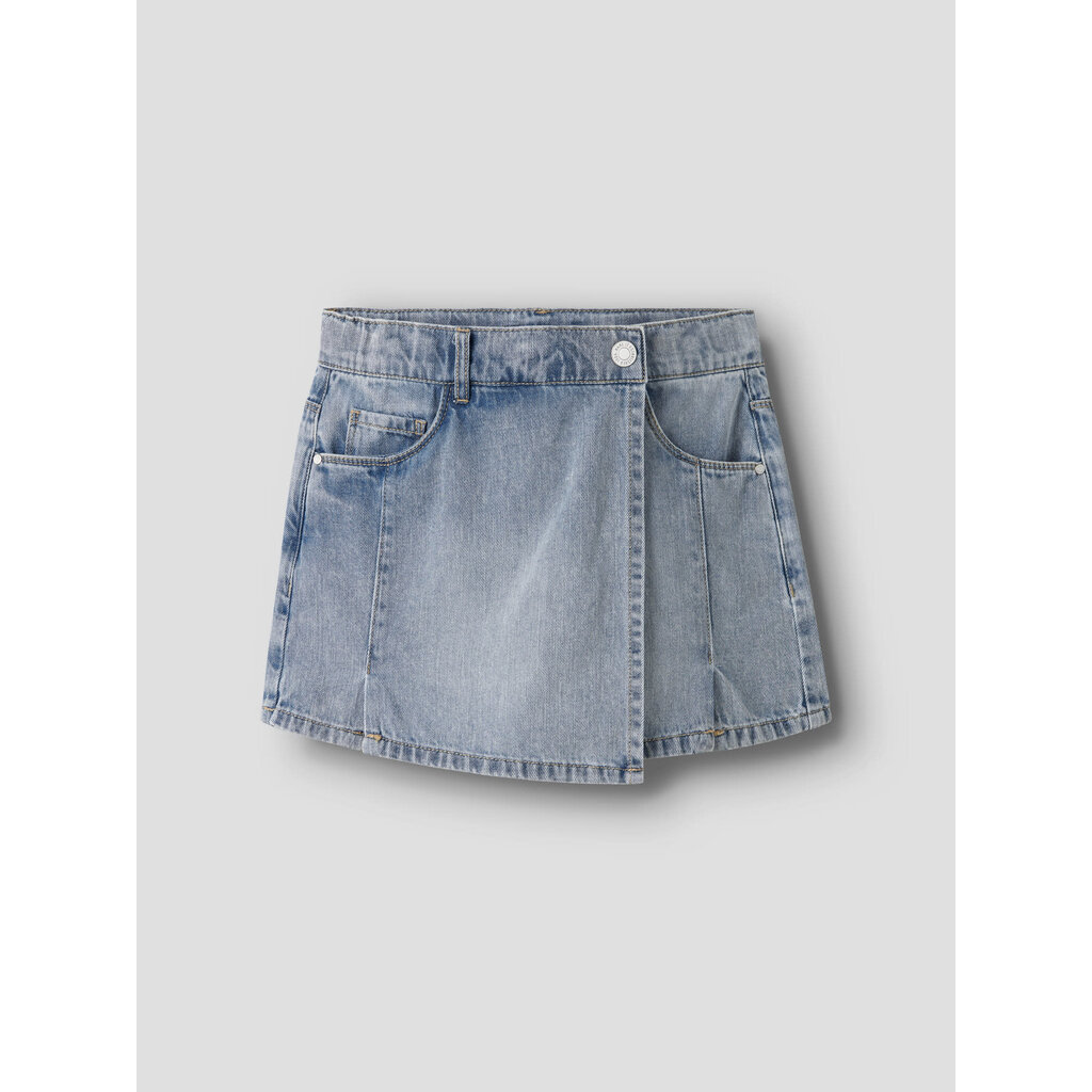 name it NKFALMA DNM SKORT 2228-OV F 13252295 Medium Blue Denim