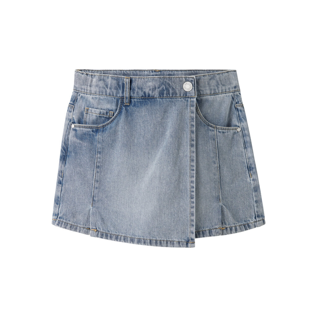 name it NKFALMA DNM SKORT 2228-OV F 13252295 Medium Blue Denim
