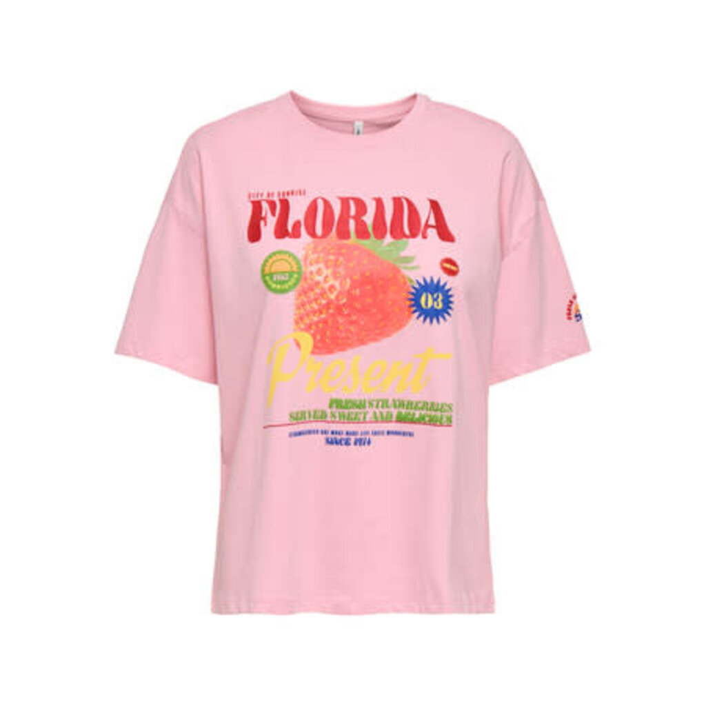 KIDS ONLY KOGBOLETTE LIFE S/S TOP JRS 15371458 Romance Rose Florida