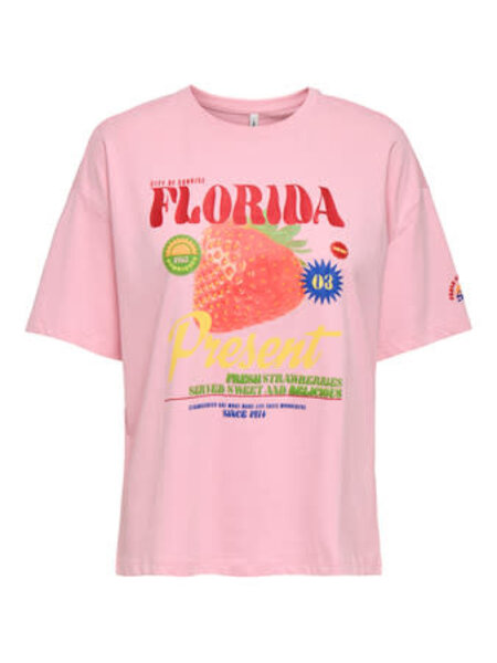 KIDS ONLY KOGBOLETTE LIFE S/S TOP JRS 15371458 Romance Rose Florida