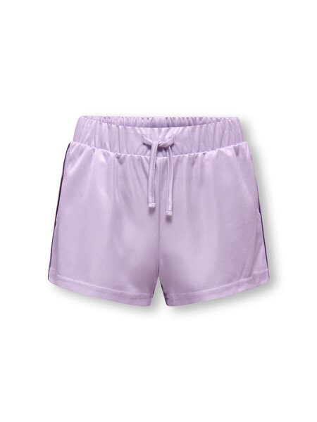 KIDS ONLY KOGLULA STRING SPORTY SHORTS CS JRS 15379284 Lilac Breeze Crushed Grape Stripes
