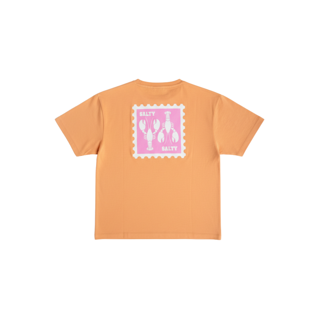 Salty Stitch Salty Lobster tee - Apricot