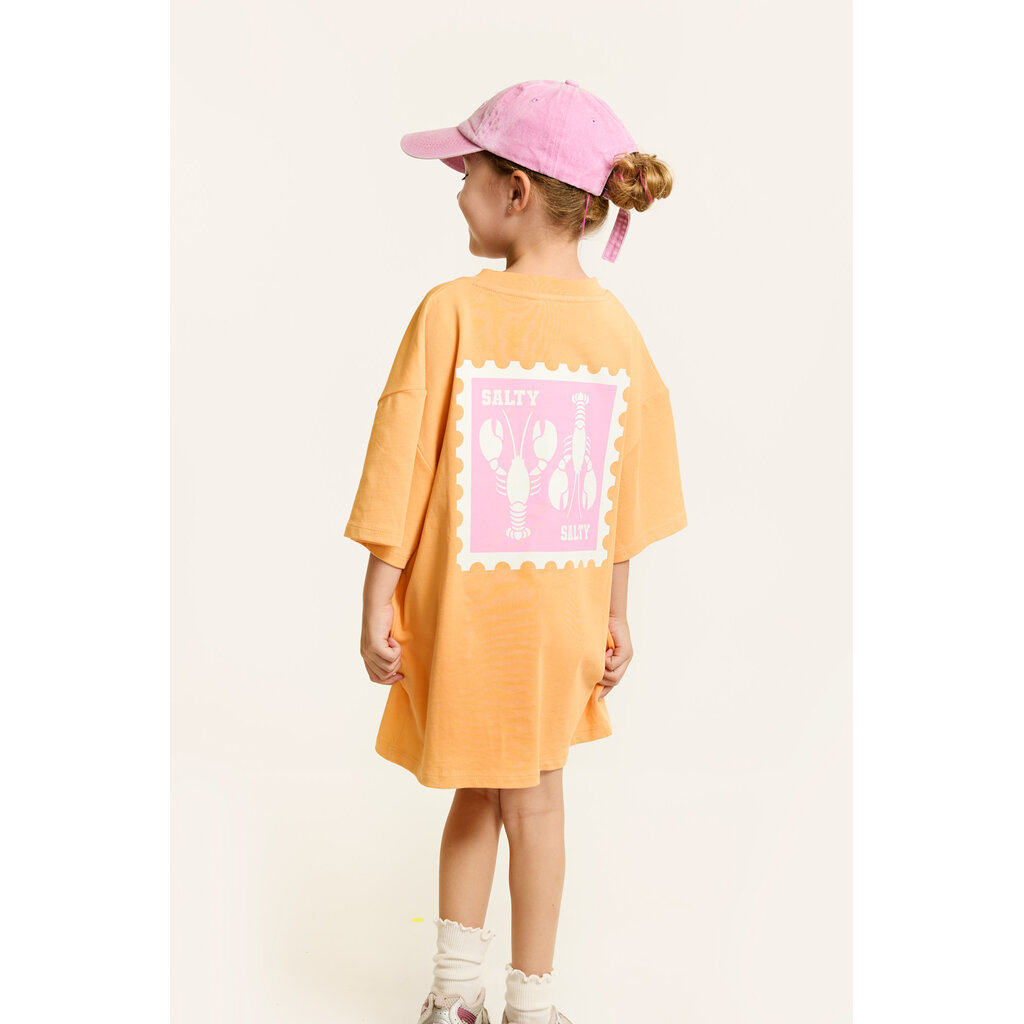 Salty Stitch Salty Lobster tee - Apricot