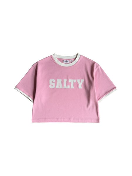 Salty Stitch Salty cropped tee - Pink
