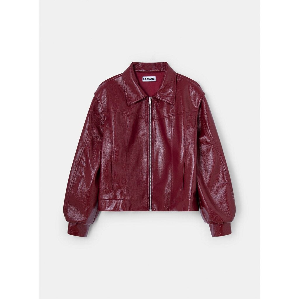 LAAGAM CUPIDO RED BOMBER JACKET JOBFW2306